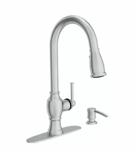 NEW!! AMERICAN STANDARD Marchand Single Handle Pull-Down Sprayer Kitchen Faucet - Picture 1 of 4