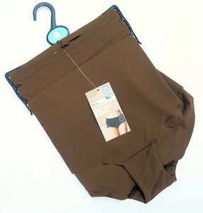 M & S 3 HIGH RISE SHORTS KNICKERS SMOOTH MICROFIBRE RICH QUARTZ - Picture 1 of 1
