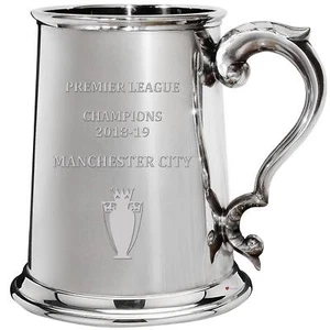 Tanque de peltre Manchester City 2018 19 Premiership Champions 1pt - Imagen 1 de 5