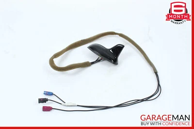 08-16 Mercedes W204 C250 Shark Fin Radio Antenna Black OEM - image 1 of 4