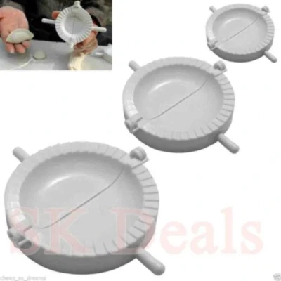 SDMAX 3 X DUMPLING MOULD DOUGH PRESS DIY MEAT PIE PASTRY MAKER TOOL SAMOSA EMPANADA