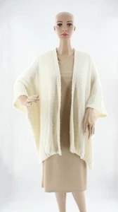New Vince Camuto Pointelle Feather Yarn Topper Ruana Poncho Nwt #R122 - Picture 1 of 2