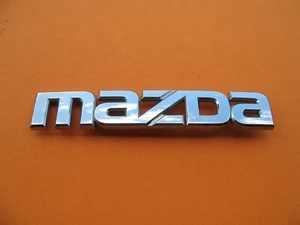 10 11 12 13 MAZDA 3 MAZDA3 SEDAN REAR LID CHROME EMBLEM LOGO BADGE SIGN A4064 - Picture 1 of 3