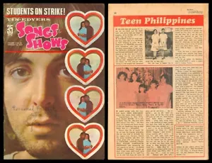 1969 Phil SONGS & SHOWS KOMIKS Beatles Paul McCartney Comics - Picture 1 of 2