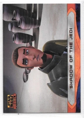 2015 Topps STAR WARS REBELS #48 "SHADOW OF THE JEDI" Ezra - NM/Mint - Image 1 of 2