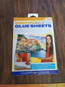 Smart Puzzle Glue Sheets for Jigsaw Puzzles Eurographics New! - Picture 1 of 2