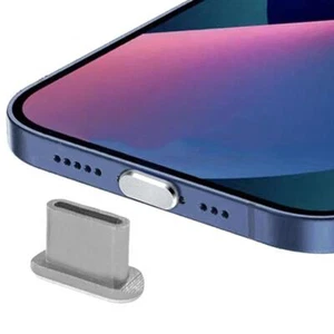 Wtyczka przeciwpyłowa do telefonu komórkowego stop aluminium do portu ładowania typu c mini pył pl-US/ - Zdjęcie 1 z 11