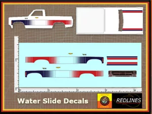 1/64 '83 Chevy Silverado Syndicate' Aufkleber SCR-0236 - Bild 1 von 4