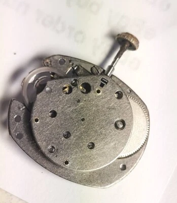 Early Timex M24 Movement  had complete service with sweep second 24  one jewel - Image 1 of 2