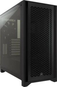 Corsair 4000D Airflow schwarz, Midi Tower, tempered Glass - Afbeelding 1 van 4
