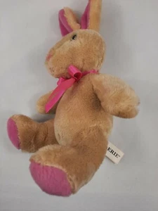 Galarie tan pink ears bunny plush stuffed animal - Picture 1 of 7