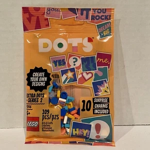 Lego DOTS Pulsera Puntos Extra Serie 2 41916 Hágalo usted mismo Niñas Joyería Piezas Extra - Imagen 1 de 3