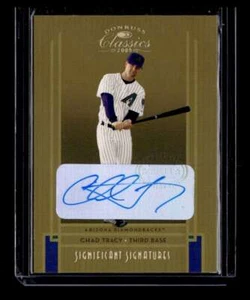 Chad Tracy 2005 Donruss Classics Significant Signatures - Gold #97 Auto #/50 - Picture 1 of 2