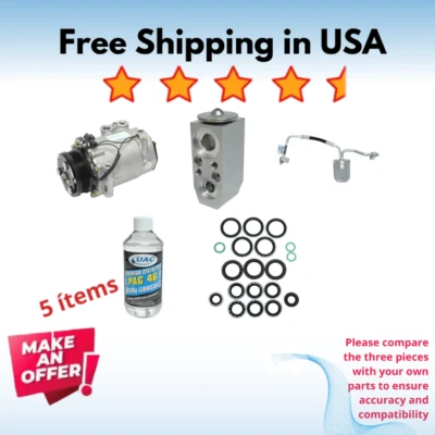 Compressor & Valve A/C Fit Saturn Vue 2002-2003 — 第 1/4 张图片