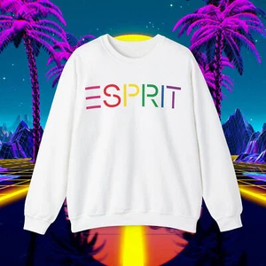 Custom ESPRIT vintage 1980s design sweatshirt, Unisex for men and women, sweater - Picture 1 of 10