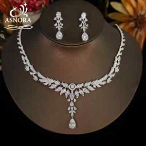 Luxury Exquisite Necklaces Women Fashion Bridal Wedding Party Jewelry Accessory - Picture 1 of 13