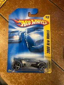 Hot Wheels 2008 nuevos modelos RocketFire #22 plateado - Imagen 1 de 1