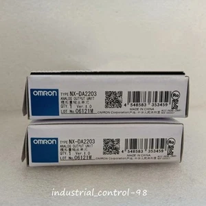 Unidad de salida analógica Omron NX-DA2203 NXDA2203 1 PIEZA nueva sellada - Imagen 1 de 2