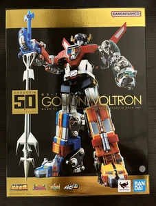 BANDAI SOUL OF CHOGOKIN GX-71SP VOLTRON CHOGOKIN 50TH VER. US STOCK - Picture 1 of 4
