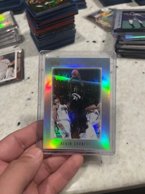 KEVIN GARNETT Topps Contemporary Refractor Rare! Very Clean! - Image 1 of 2