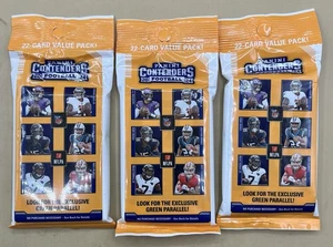 (3 PACKS) 2024 PANINI CONTENDERS NFL FOOTBALL CARD PACKS SEALED - Picture 1 of 2