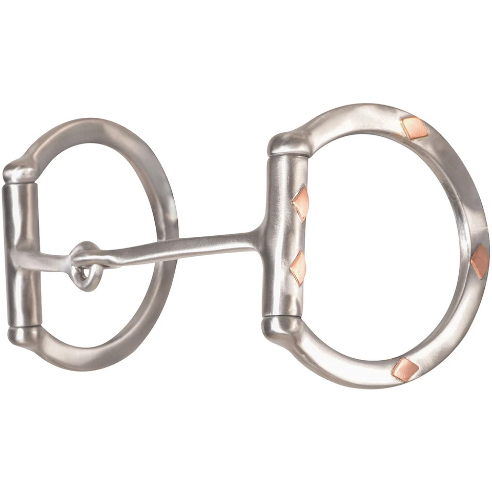 CLASSIC EQUINE Sherry Cervi Diamond D-Ring Barrel Bit w/ Square Bar BBIT4DDR29SS — 第 1/1 张图片