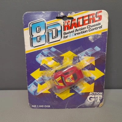 Chasis 8D Racers Raro SwiveL Action GT PORSCHE 911 En Paquete De Colección Años 80 90 Foto 1 de 4