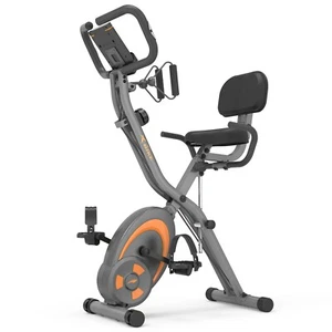 Bicicletas de ejercicio plegables estacionarias plegables plegadas con monitor LCD 12 niveles nuevas - Imagen 1 de 12