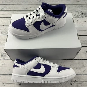 New Nike Dunk Low By You FN0569-900 Men's Size 6 Women's 7.5 Purple White - Picture 1 of 4