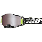 100% Armega Goggles - RACR - HiPER Silver Mirror