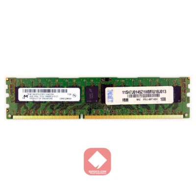 IBM RAM DDR3 DDR-3 1333Mhz 4Gb 1Rx4 PC3L-10600R MT18KSF51272PZ-1G4D1DG - Immagine 1 di 2