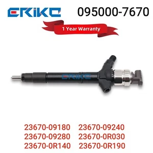 095000-7670 Engine Oil Injector 23670-09180 Diesel Rail 23670-09240 for Toyota - Picture 1 of 9
