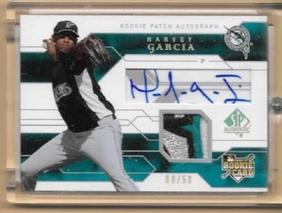 Auténtico Harvey Garcia 2008 cubierta superior SP 08/50 automático Foto 1 de 2