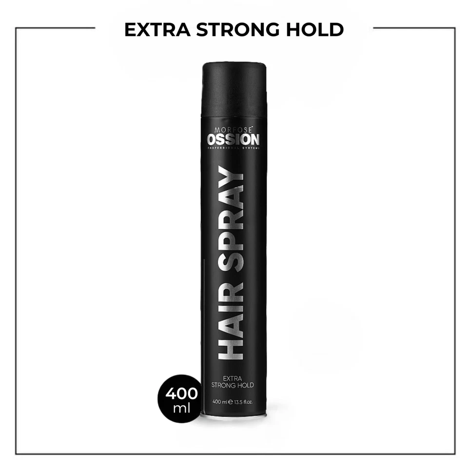Morfose Ossion Premium Barber Line Extra Strong Hold Haar Spray 400 ml Hair - Bild 1 von 1