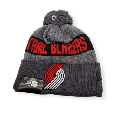 Auténtico gorro tejido deportivo invierno frío New Era Portland Trail Blazers 2016 Foto 1 de 4