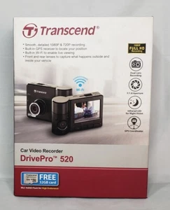 Grabadora de video y GPS para automóvil Transcend DrivePro 520 - Imagen 1 de 4