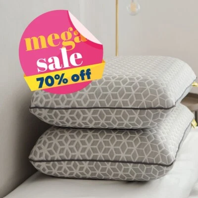 Brightr Eclipse Pillow 2 pack ( Sale70% OFF) | Refurbished & Officially Approved - Image 1 of 4