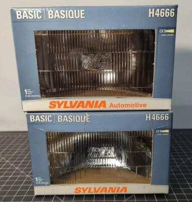 (2) x Bombillas faros Sylvania H4666 BX Foto 1 de 4
