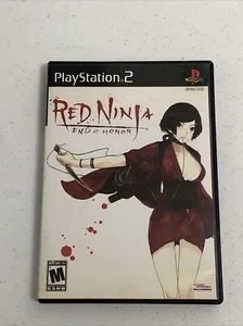 B6 Red Ninja: End of Honor (Sony PlayStation 2) PS2 No Manual RARE - Picture 1 of 4