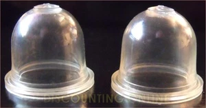 2 CARB PRIMERS FITS STIHL FS38 FS45 FS46 FS55 FS80 FS90 FS90R FS110 FS130 BG55 - Picture 1 of 3