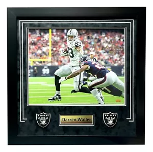 Darren Waller Signed Las Vegas Raiders Framed 16x20 Photo Inscriptagraphs COA - Bild 1 von 8