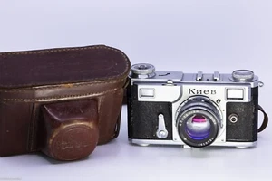 Kiev-2 Soviet 35mm rangefinder camera ussr Contax film jupiter 8 50mm F2 C1D - Photo 1/12
