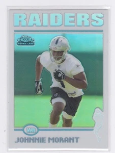 2004 Topps Chrome - Base - Refractors Parallel Not #'d - Johnnie Morant RC #168 - Picture 1 of 2
