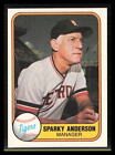 Sparky Anderson 1981 Fleer #460  Detroit Tigers