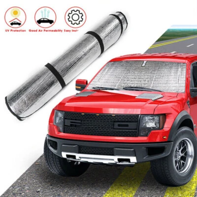 Parabrisas delantero bloque UV parasol plegable para Ford F150 2015-2020 Foto 1 de 4