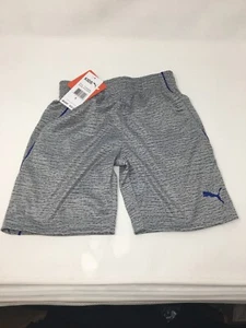 PUMA KIDS SHORTS UNISEX GYM COLOR: GRAY SIZE 5  - Picture 1 of 3