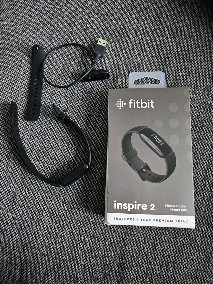 Fitbit Inspire 2 Aktivitäts-Tracker - Schwarz - Bild 1 von 4