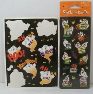 Stickety-Doo-Da Hallmark Halloween Stickers Ghosts American Greetings - Picture 1 of 4