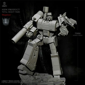 Megatron Mädchen Harz Kits Modellfigur GK unbemalt 75 mm YUFAN MODELL - Bild 1 von 4