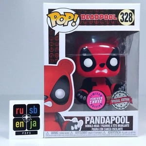 Funko Pop! Marvel Deadpool Pandapool Flocked Chase Edición Especial #328 - Imagen 1 de 6